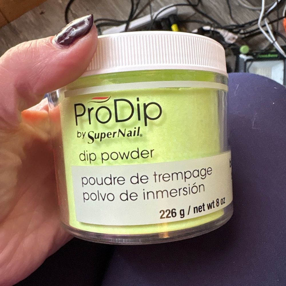Lime Green Dip Powder